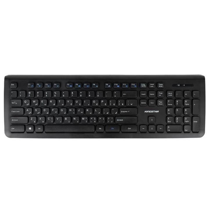 کیبورد بی سیم کینگ استار مدل Kingstar KB75W KingStar KB75W Wireless Keyboard